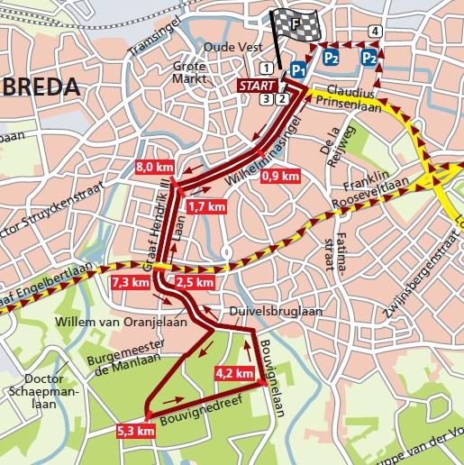 3a tappa: Breda (Cronometro)