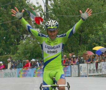 Ivan Basso vincitore in solitaria © Uff. stampa della corsa