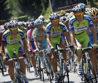 La Liquigas al Tour con Basso e Kreuziger in prima linea © Bettiniphoto