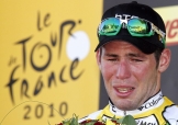 Le lacrime di Cavendish a Montargis - Foto Daylife.com © Reuters