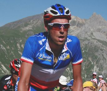 Christophe Moreau in maglia di Campione Nazionale francese - Foto Flickr.com