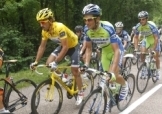 Cancellara e Basso pedalano accanto © Bettiniphoto