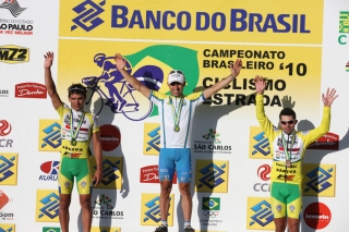 Il podio del Campionato Brasiliano © Uff. stampa Scott Marcondes César de São José dos Campos