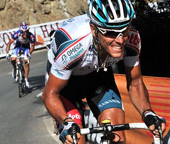 Philippe Gilbert forza sulla salita di Gibralfaro, per Joaquím Rodríguez niente da fare - Foto www.lavuelta.es