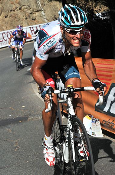 Philippe Gilbert forza sulla salita di Gibralfaro, per Joaquím Rodríguez niente da fare - Foto www.lavuelta.es
