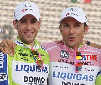 Vincenzo Nibali e Ivan Basso, voti alti dopo il Giro - Foto Roberto Bettini
