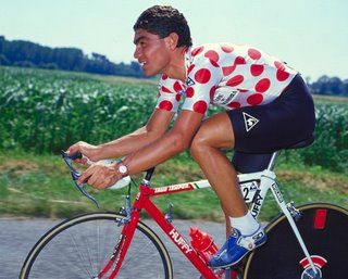 Raúl Alcalá ai bei tempi del Tour de France, 20 anni fa - Foto blogs.20minutos.es