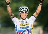 L'esultanza di Stybar a Namur © Sito uff. della corsa