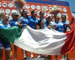 Il podio finale con Trevisi e Ratto - Foto Cicloweb.it © Marco Fiorilla