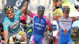 André Greipel, Alessandro Petacchi, Tyler Farrar - Foto Roberto Bettini