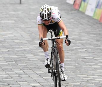 Judith Arndt, vincitrice della terza tappa del Giro di Toscana © www.highroadsports.com