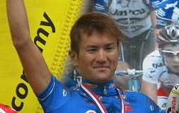 Il giapponese Ayabe sul podio © Cicloweb.it