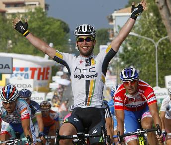 Sesta vittoria in carriera al Giro d'Italia per Mark Cavendish © Bettiniphoto