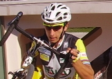 Enrico Franzoi impegnato a Otranto nella quinta tappa del Giro d'Italia Cross © Cicloweb.it