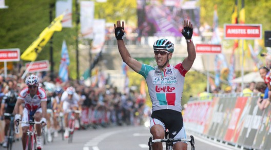 Philippe Gilbert conquista la sua seconda Amstel consecutiva © Bettiniphoto