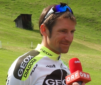 Denis Menchov, stella del Tour of Austria, alla vigilia della prima tappa © Cicloweb.it