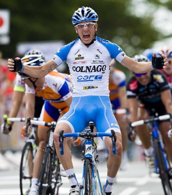 Sacha Modolo esulta al Giro della Danimarca © Bettiniphoto