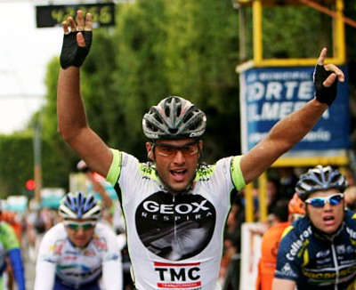 La vittoria di Matteo Pelucchi - Foto Uff. Stampa Geox-TMC