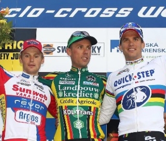 Nys, Pauwels e Stybar sono saliti sul podio della prima prova di Coppa del Mondo - Foto da Solobike.it
