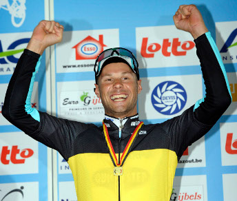 Tom Boonen ritorna a vestire la maglia di Campione del Belgio © Bettiniphoto