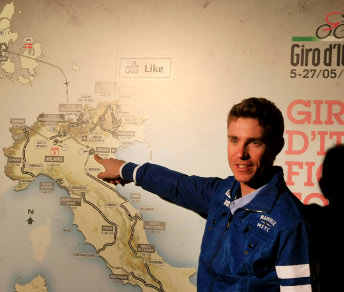 Cunego indica il Giro d'Italia: per lui come per Nibali la corsa rosa sarà un obiettivo? © Bettiniphoto