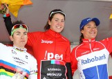 Bronzini, Hosking e Vos sul podio della Drentse 8 © velociosports.com