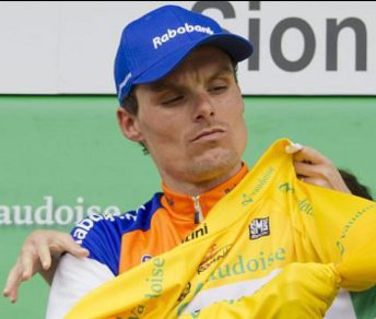 Luis León Sánchez vince la tappa di Sion e strappa la maglia gialla a Wiggins © 20min.ch