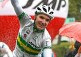 Sotto la pioggia l'australiano Jay McCarthy ha conquistato la quarta del Toscana-Terra di Ciclismo - Foto Ufficio stampa della corsa © Scanferla