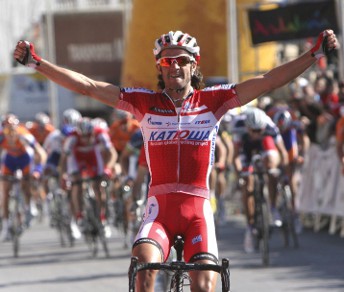 Dani Moreno vince a La Guardia de Jaén su Valverde, che fa sua la Vuelta a Andalucía © vueltaandalucia.es