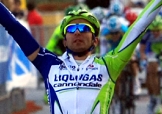 Per Moreno Moser prima vittoria da professionista al Trofeo Laigueglia © Bettiniphoto