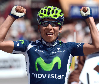 Il 22enne Nairo Quintana vince a Morzine la tappa regina del Critérium del Delfinato © Bettiniphoto