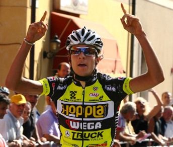 Una delle due vittorie 2011 di Andrea Fedi, tra le punte dell'Hopplà 2012 © Foto Scanferla