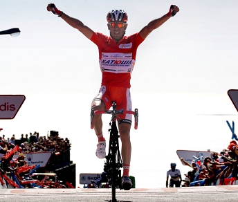 Joaquim Rodríguez, per lui seconda vittoria di tappa in questa Vuelta a España © Bettiniphoto