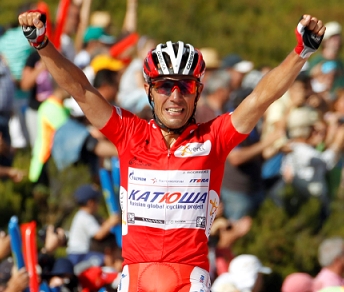 Per Joaquim Rodríguez terza vittoria di tappa alla Vuelta 2012 © Bettiniphoto