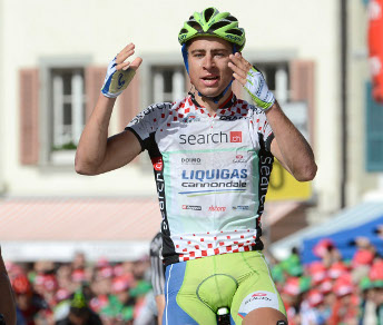 Seconda vittoria al Tour de Suisse (decima stagionale) per un fenomenale Peter Sagan © Bettiniphoto