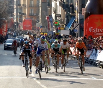 La vittoria di Julien Simon nella quinta tappa della Volta a Catalunya è giunta a sorpresa © voltacatalunya.cat