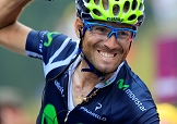 Alejandro Valverde, primo a Peyragudes nell'ultima tappa pirenaica del Tour 2012 © Bettiniphoto