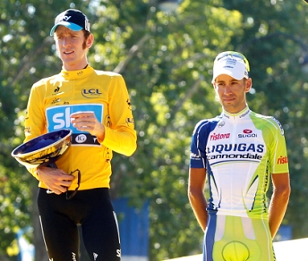 Wiggins e Nibali, due terzi del podio del Tour 2012 lotteranno per il Giro 2013 © Bettiniphoto