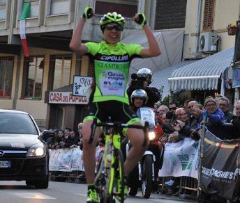 Susanna Zorzi taglia in solitaria il traguardo del 10° Trofeo Vannucci - Foto da Facebook