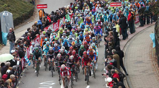 Saranno quattro le scalate al Cauberg, salita decisiva dell'Amstel Gold Race © wielerflits.nl
