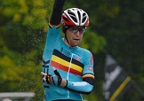 Jan Bakelants, con la maglia della nazionale belga, precede Voeckler a Namûr e vince il GP de Wallonie © www.radioshackleopardtrek.com