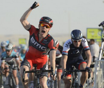Brent Bookwalter vince la prima tappa del Tour of Qatar © velonews.competitor.com