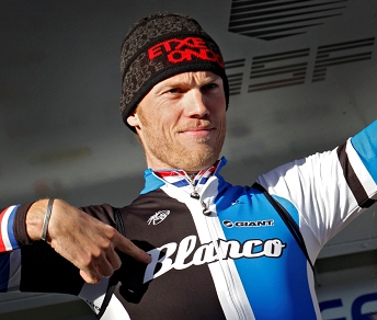 Lars Boom, vincitore della crono di Sète e nuovo leader del Giro del Mediterraneo © Bettiniphoto