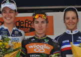 Quarta vittoria consecutiva alla Route de France per Giorgia Bronzini, prima anche a Briare © Laurent Duflot