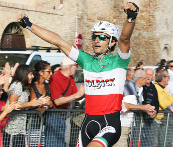 Il Campione italiano degli Élite s.c., Paolo Colonna, vincitore del Trofeo Rigoberto Lamonica © Rodella