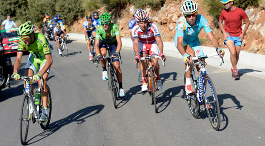 Ivan Basso, Alejandro Valverde, Joaquim Rodríguez e Vincenzo Nibali sono i grandi protagonisti della Vuelta a España © lavuelta.es