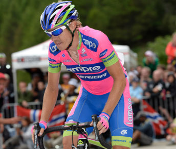 Damiano Cunego in azione al Tour de France © Bettiniphoto