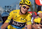 Chris Froome soddisfatto - e ci mancherebbe! - di come si sta concludendo il suo Tour de France © Bettiniphoto