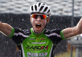 Marc Christian Garby vince in solitaria a La Magdeleine ed è il nuovo leader del Giro della Valle d'Aosta © Scanferla