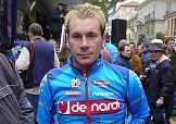 Graziano Gasparre ai tempi della De Nardi-Colpack nel 2003 © CyclingNews.com